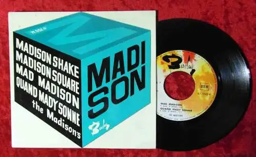 EP Madison´s: Madison Shake + 3 (Barclay 72552) Frankreich 1962