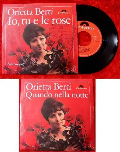 Single Orietta Berti: Lo, tu e le rose (Polydor)
