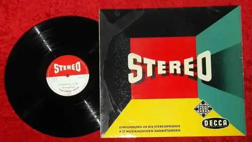 LP Stereo - Einführung in die Stereophonie (Teldec T 72 222) D