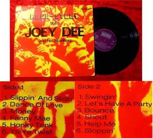 LP Joey Dee & His Starliters Rock Story Vol 3