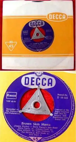 Single Dave Carey´s Jazz Band Ive found a new baby Brow