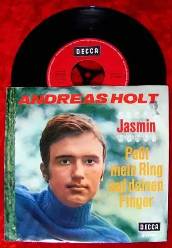 Single Andreas Holt: Jasmin (Decca D 19 969) D