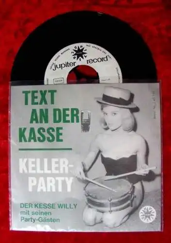 Single Der kesse Willy & seine Partygäste: Text an der