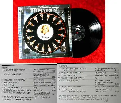 LP The Boyfriend Starring Twiggy (EMI Columbia SCXA 9251) UK 1971