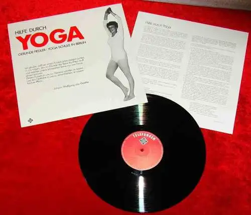 LP Gerlinde Fiedler: Hilfe durch Yoga (Telefunken 623092 AS) D 1977