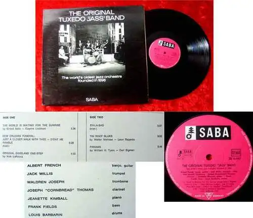 LP Original Tuxedo Jass Band (Saba)