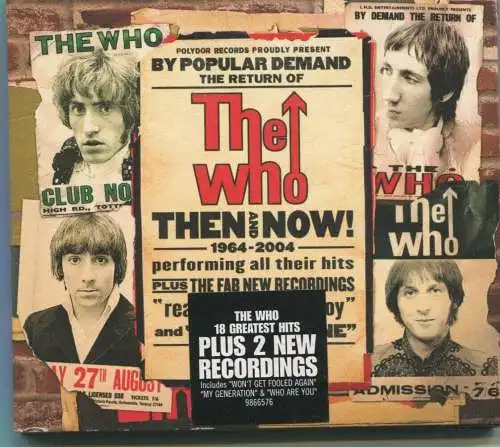 CD Who: Then & Now 1964 - 2004 (Polydor) 2004