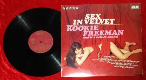 LP Kookie Freeman & His Velvet Sound: Sex in Velvet (Decca SLK 16 478-P) D 1966