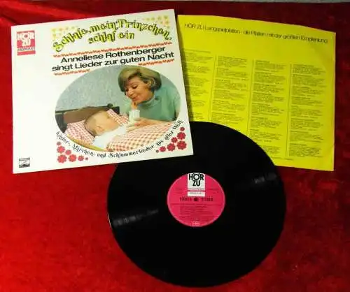 LP Anneliese Rothenberger: Schlafe mein Prinzchen... (Hör Zu SHZE 323) D