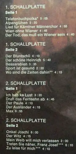 2LP Georg Kreisler: Everblacks Zwei (Intercord 27 762-4) D