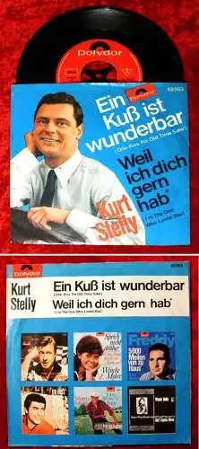 Single Kurt Stelly: Ein Kuß ist wunderbar (Polydor 52 553) D 1965