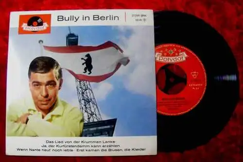 EP Bully Buhlan: Bully in Berlin (Polydor 21 399 EPH) D 1962
