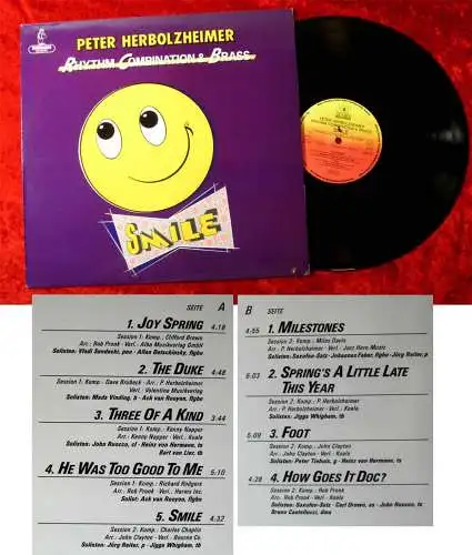 LP Peter Herbolzheimer Rhythm Combination & Brass: Smile (Koala 941337 IRS) D 89