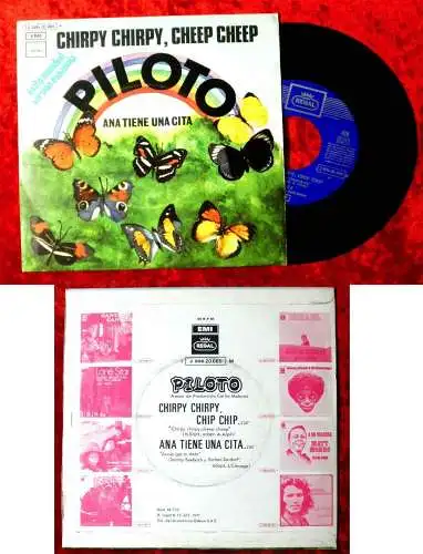 Single Piloto: Chirpy Chirpy Cheep Cheep (Regal 1J 006-20 665) Spanien 1971