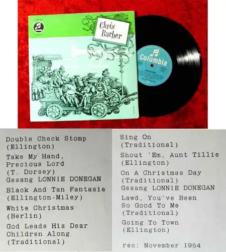 25cm LP Chris Barber (Columbia C 60 554) D 1960