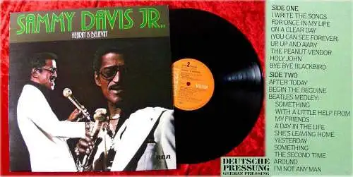 LP Sammy Davis jr.: Hearin´Is Believin´ (RCA PL 40801) D 1979
