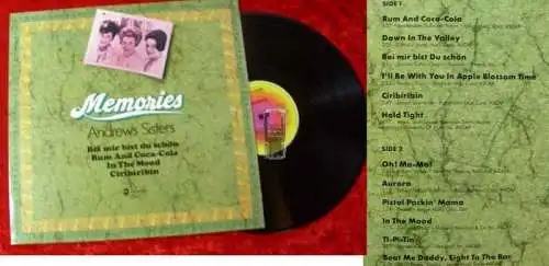 LP Andrews Sisters: Memories