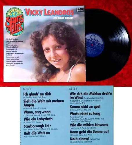 LP Vicky Leandros: Die Welt der Stars und Hits (Fontana 6433 603) D 1977