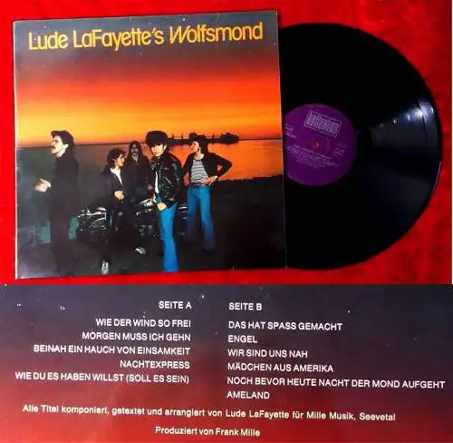 LP Lude LaFayette´s Wolfsmond (Bellaphon BLPS 3323) D 1978