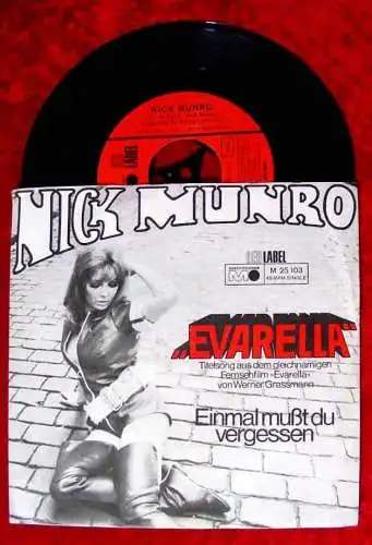 Single Nick Munro: Evarella (aus dem gl. TV-Film) Metronome M 25 103 D 68