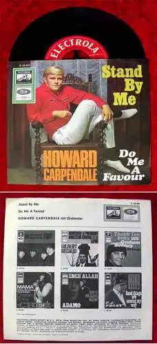 Single Howard Carpendale: Stand by me / Do me a favour (Electrola E 23 501) D