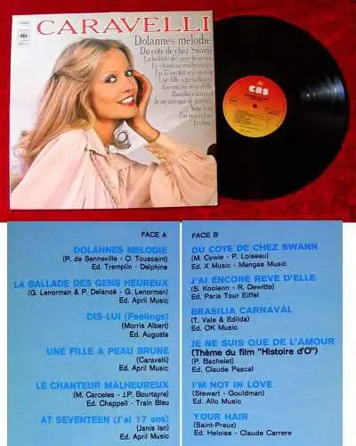 LP Caravelli: Dolannes Melodie (CBS 81 111) NL 1975
