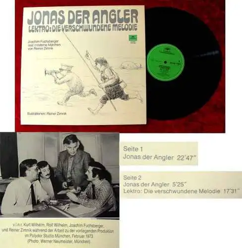 LP Joachim Fuchsberger:Jonas, der Angler (1973)
