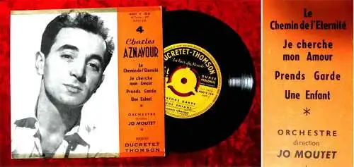 EP Charles Aznavour: Le Chemin de l´Eternité + 3 (Ducrete-Thomson 460V154) F 55