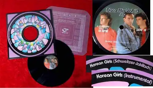 Maxi Joy: Korean Girls - Disco Mix Vol. 13 (Teldec 6206056 AE) Korea 1986