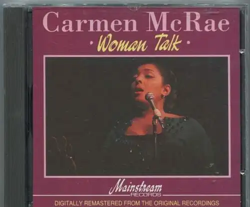 CD Carmen McRae: Woman Talk (Mainstream) 1991