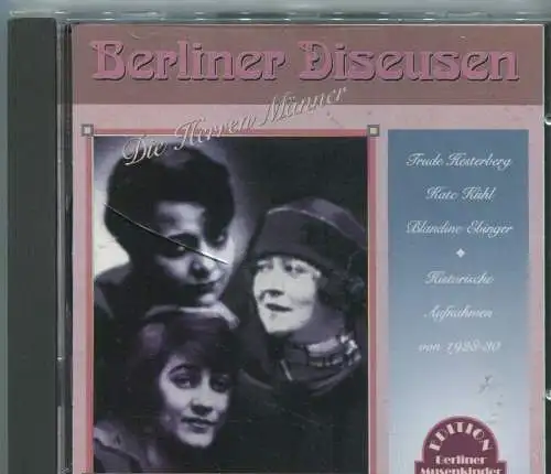 CD Berliner Diseusen - Die Herren Männer 1928 - 1930 - (Duophon) 1999