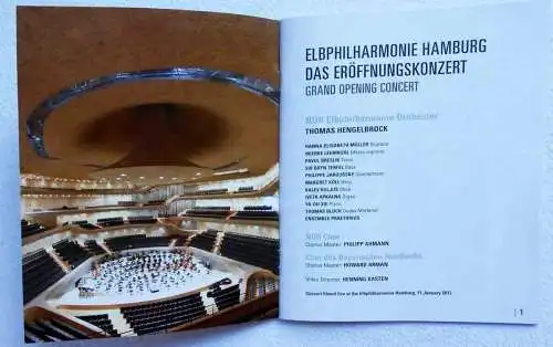 2 DVD Box Elbphilharmonie Hamburg Eröffnungskonzert 11. Januar 2017 (NDR)