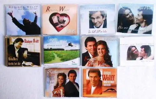 41 CD & 16 Maxi CD - Rüdiger Wolff - Fanpaket - Sammlung -