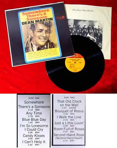 LP Dean Martin: Somewhere there´s a Someone (Reprise RS 6201) US