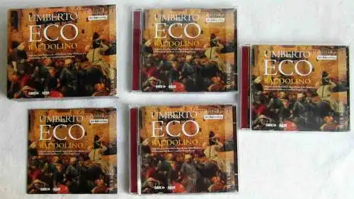 5CD Box Umberto Eco: Baudolino - mit Peter Fricke Irina Wanka....(2002)