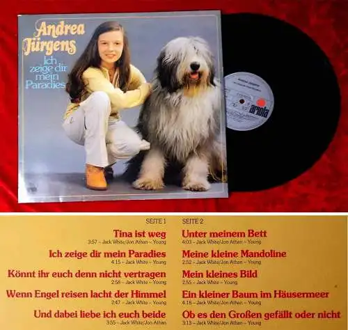 LP Andrea Jürgens: Ich zeige Dir mein Paradies (Ariola 26 440 IT) D