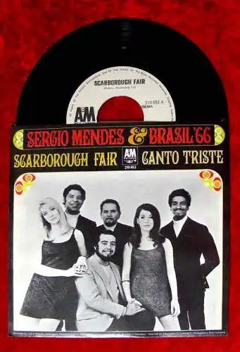 Single Sergio Mendes & Brasil ´66: Scarborough Fair / Canto Triste (A&M 210053)