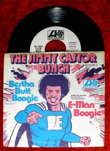 Single Jimmy Castor Bunch: The Bertha Butt Boogie (Atlantic 10 592) Promo D 1974