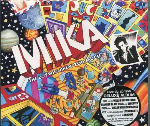2CD Mika: The Boy Who Knew Too Much - Deluxe Edition - (Univrsal) 2009