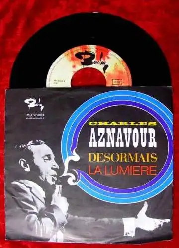 Single Charles Aznavour Desormais La Lumiere