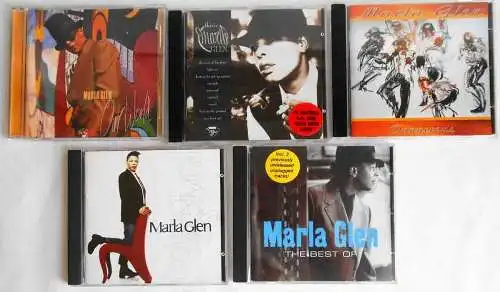 5 CD´s  Marla Glen - Sammlung  -