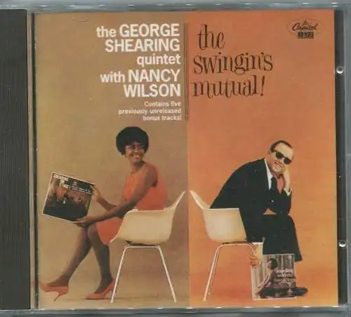 CD Nancy Wilson & George Shearing: Swingin´s Mutual (Capitol) 1992