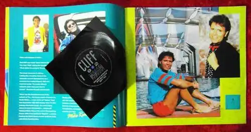 Tourprogramm Cliff Richard 1992 incl. zwei Tickets & Schallfolie Cliff Interview