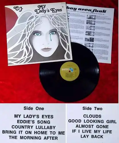 LP Curt Johnson: My Lady´s Eyes (Ovation OV 1724 Sextor 4 Stereophonic) US 1976