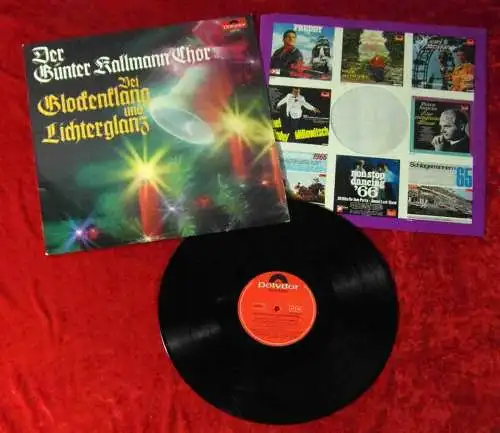 LP Günter Kallmann Chor: Viel Glockenklang und Lichterglanz (Polydor 249 193) D
