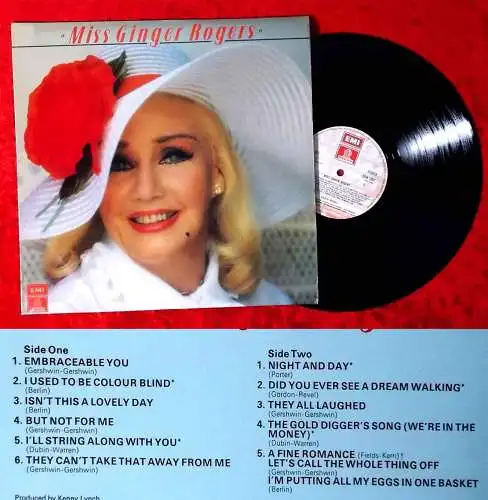 LP Ginger Rogers: Miss Ginger Rogers (EMI ODN 1002) UK 1978
