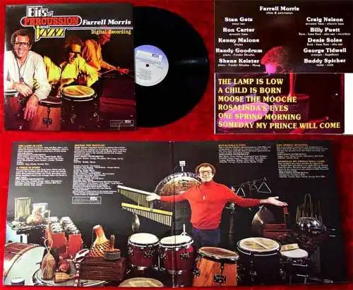 LP Farrell Morris: Bits of Percussion and Jazz (Digital Recording) 1979