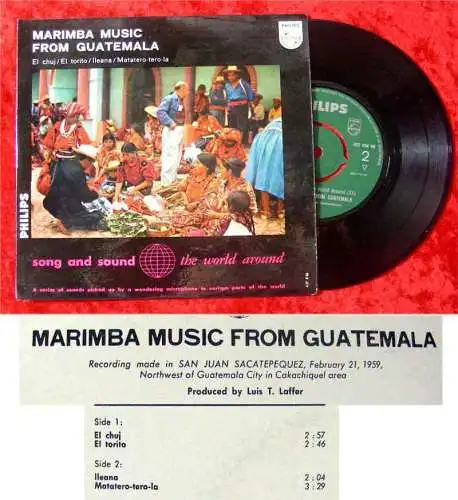 EP Marimba Music from Guatemala (1959)