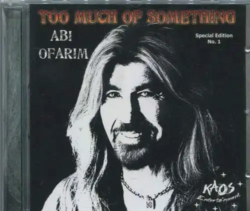 CD Abi Ofarim: Too Much for Something - Special Edition No. 1 - (Kaos)