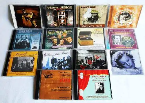 15 CD´s Schlager der 1930er/1940er Jahre - Lindy Hop & Hans Moser & Co -